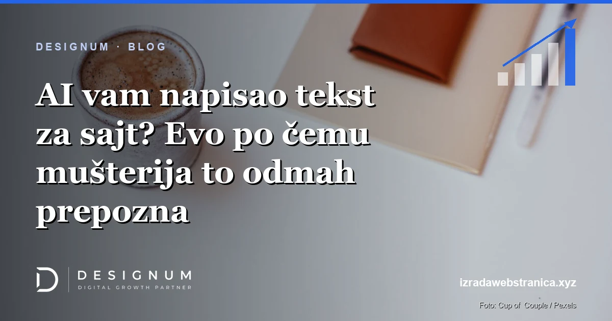 AI vam napisao tekst za sajt? Evo po čemu mušterija to odmah prepozna