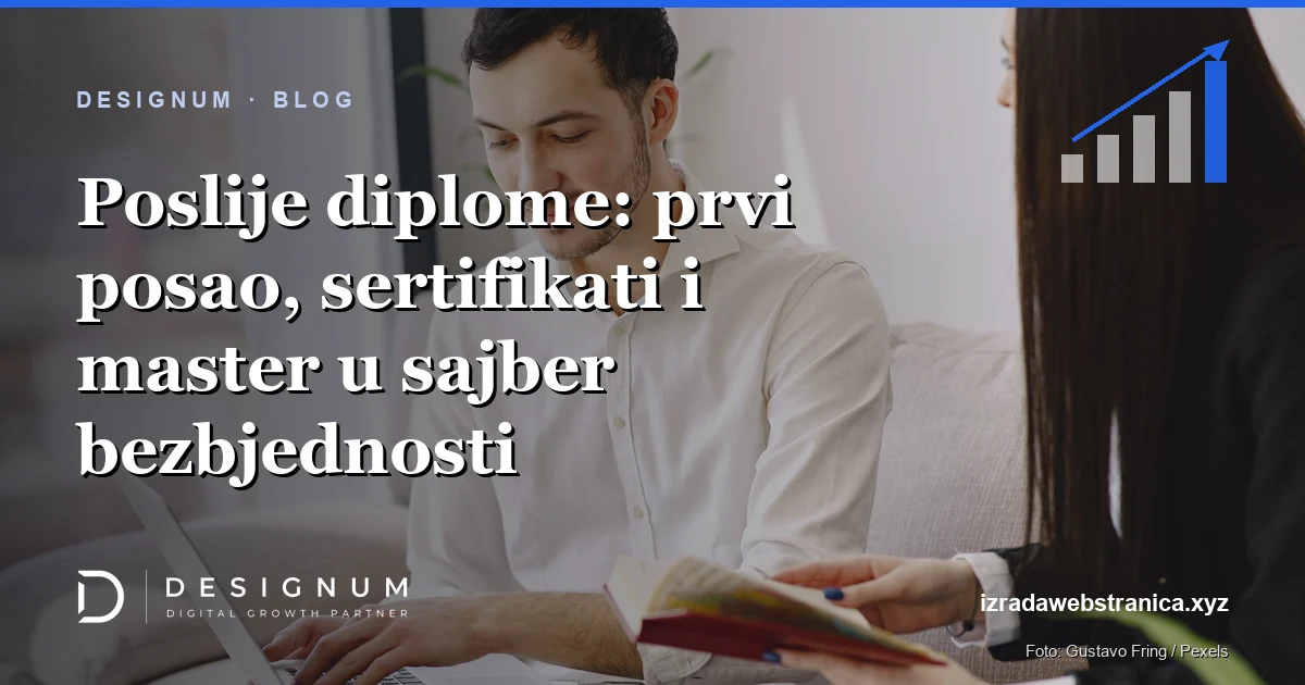 Poslije diplome: prvi posao, sertifikati i master u sajber bezbjednosti