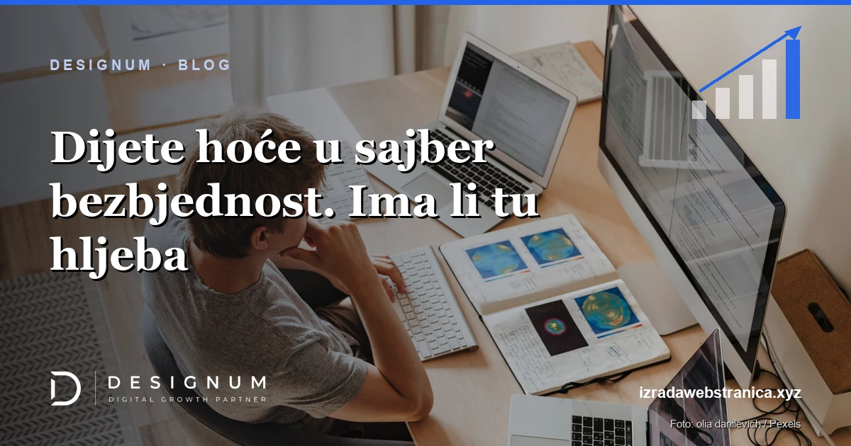 Dijete hoće u sajber bezbjednost. Ima li tu hljeba