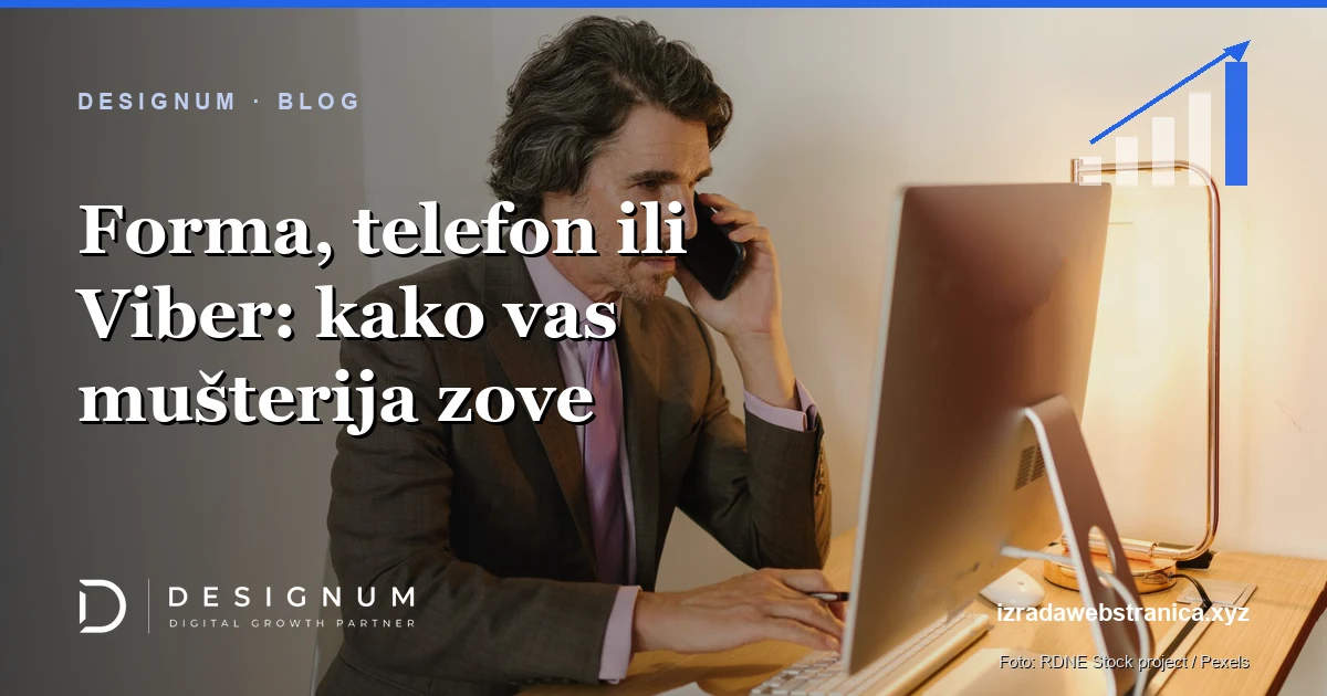 Forma, telefon ili Viber: kako vas mušterija zove