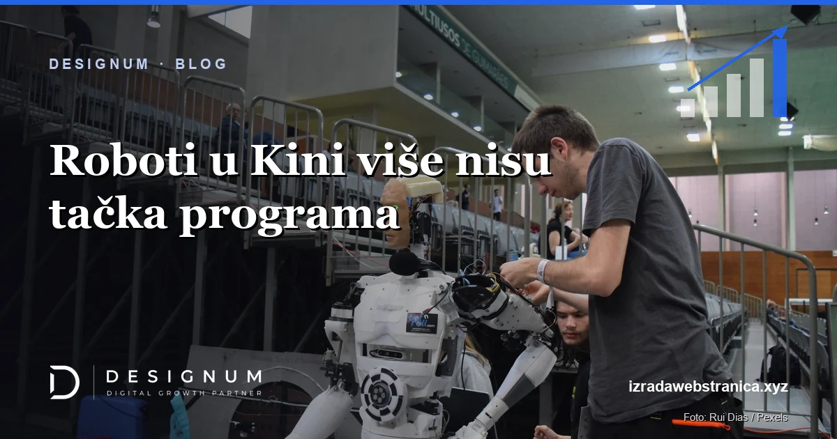 Roboti u Kini više nisu tačka programa