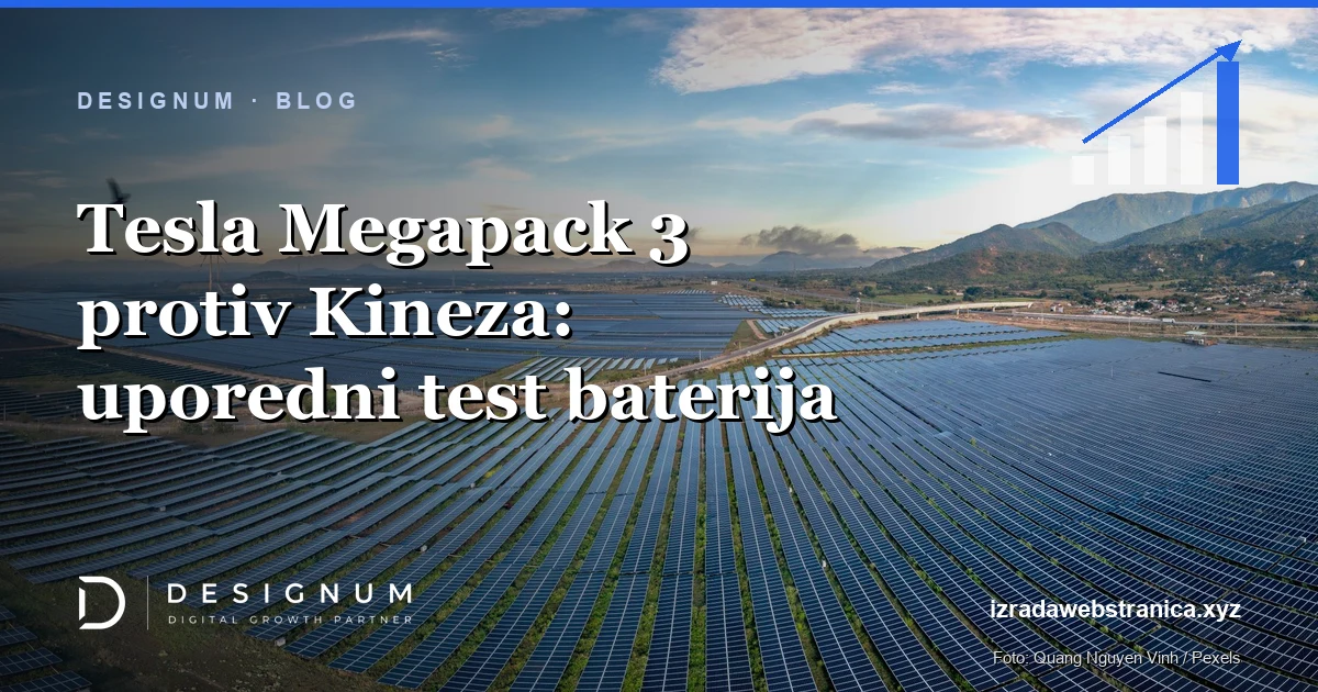 Tesla Megapack 3 protiv Kineza: uporedni test baterija